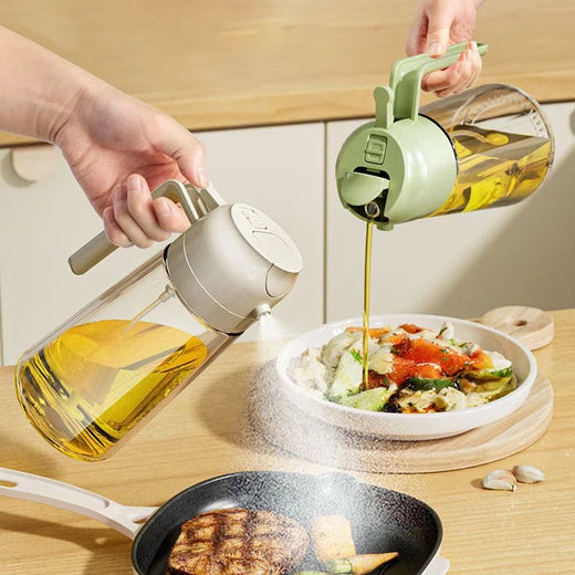 2-in-1 Oil Dispenser | Pour & Spray