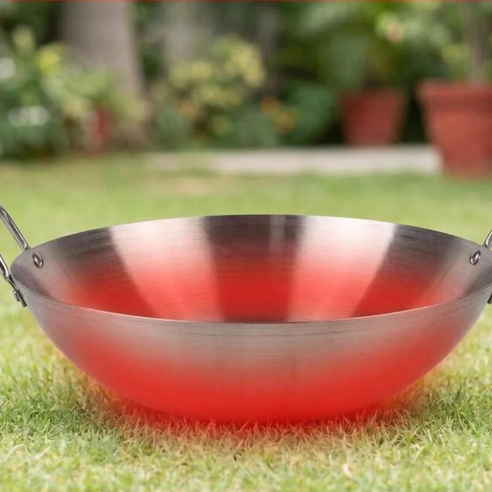 Heavy Duty Stainless Steel Wok