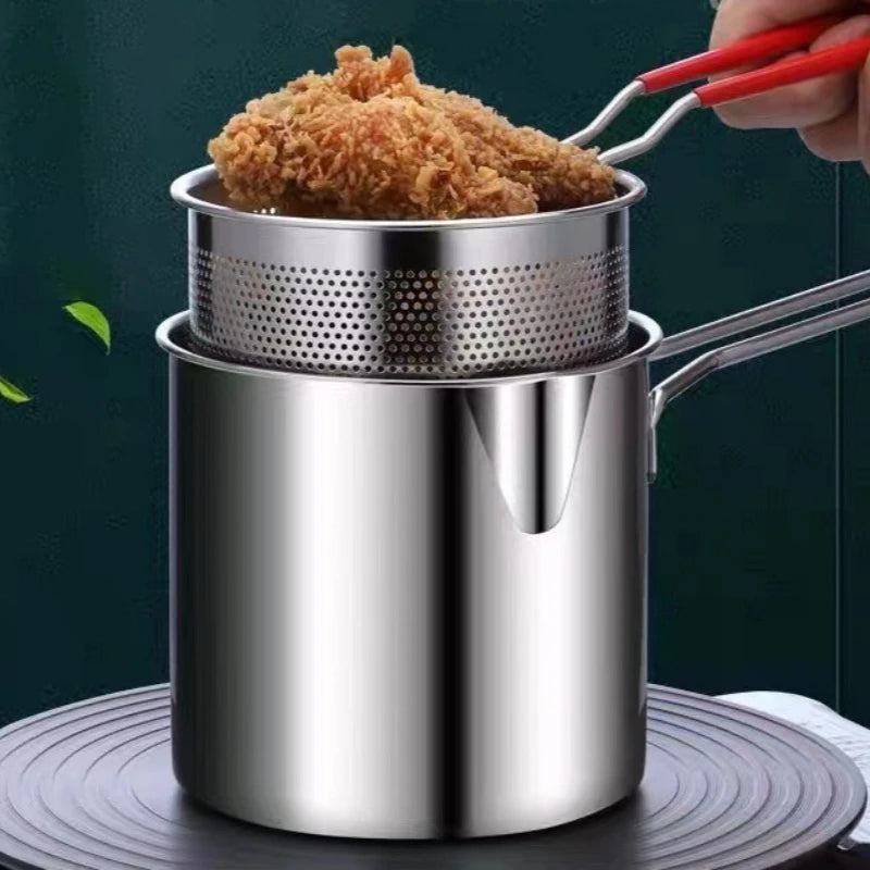 Chef-Grade Deep Fry Set | 304 Stainless Steele - Image 1