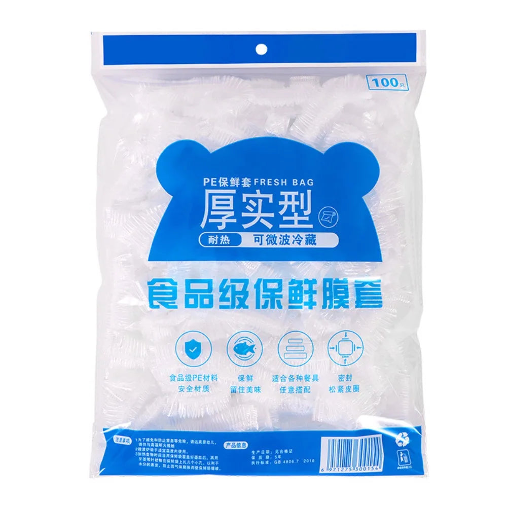 Stretch-Seal Disposable Food Covers | Bowl & Dish Wraps
