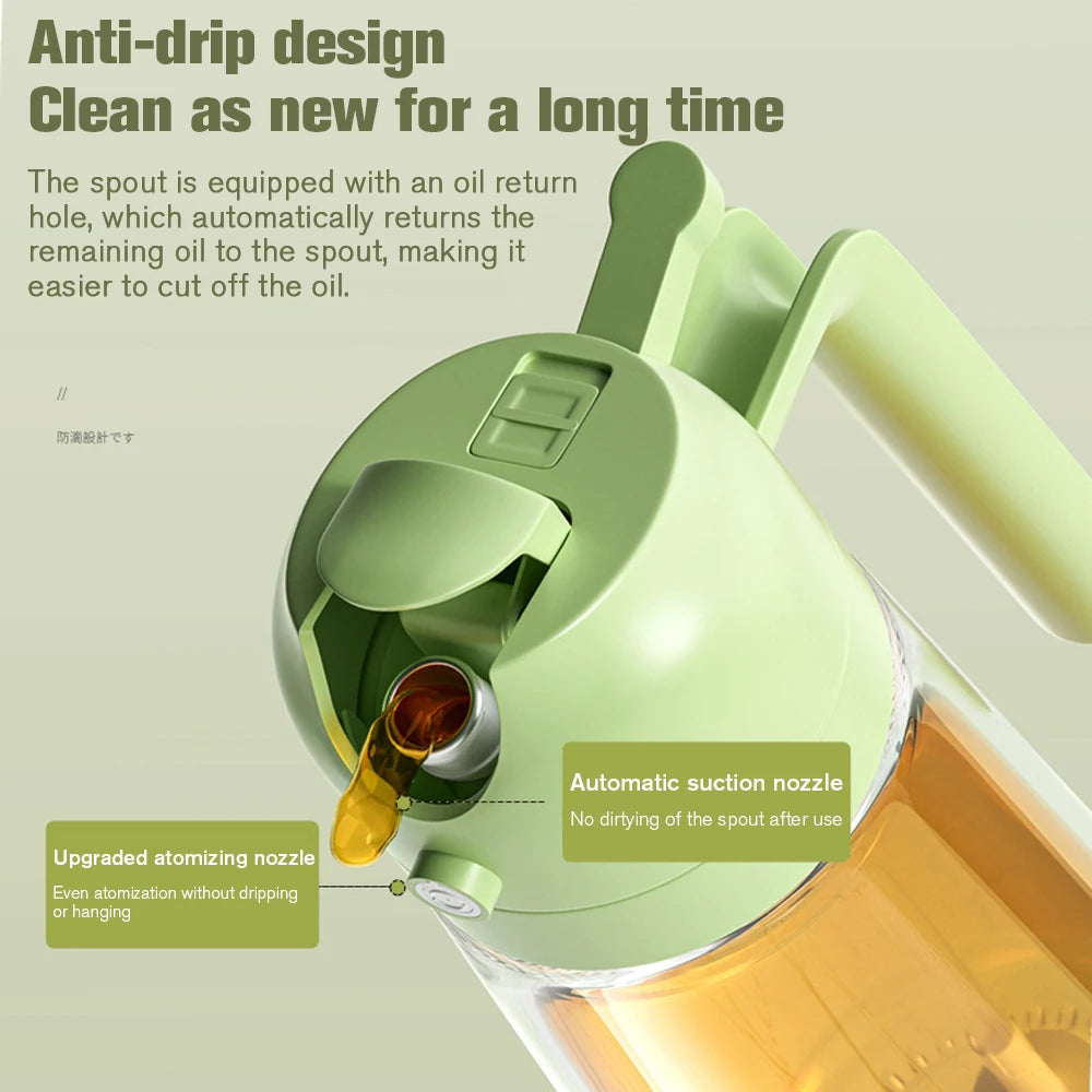 2-in-1 Oil Dispenser | Pour & Spray
