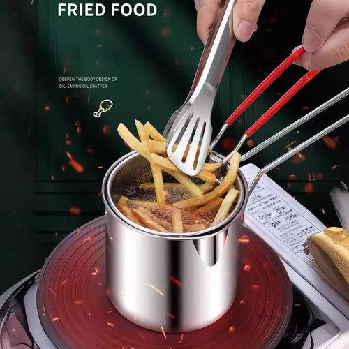 Chef-Grade Deep Fry Set | 304 Stainless Steele