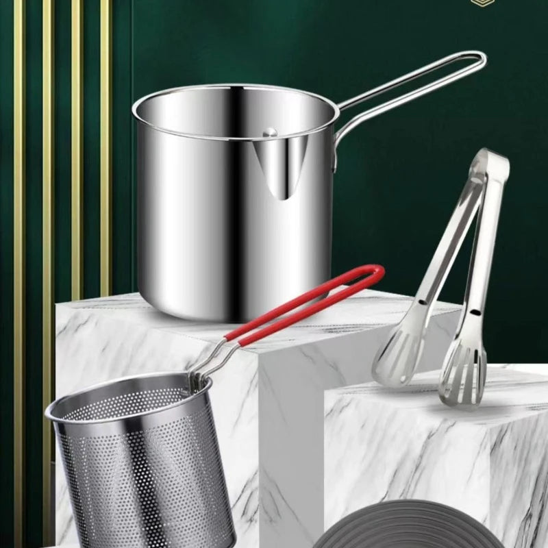 Chef-Grade Deep Fry Set | 304 Stainless Steele - Image 3