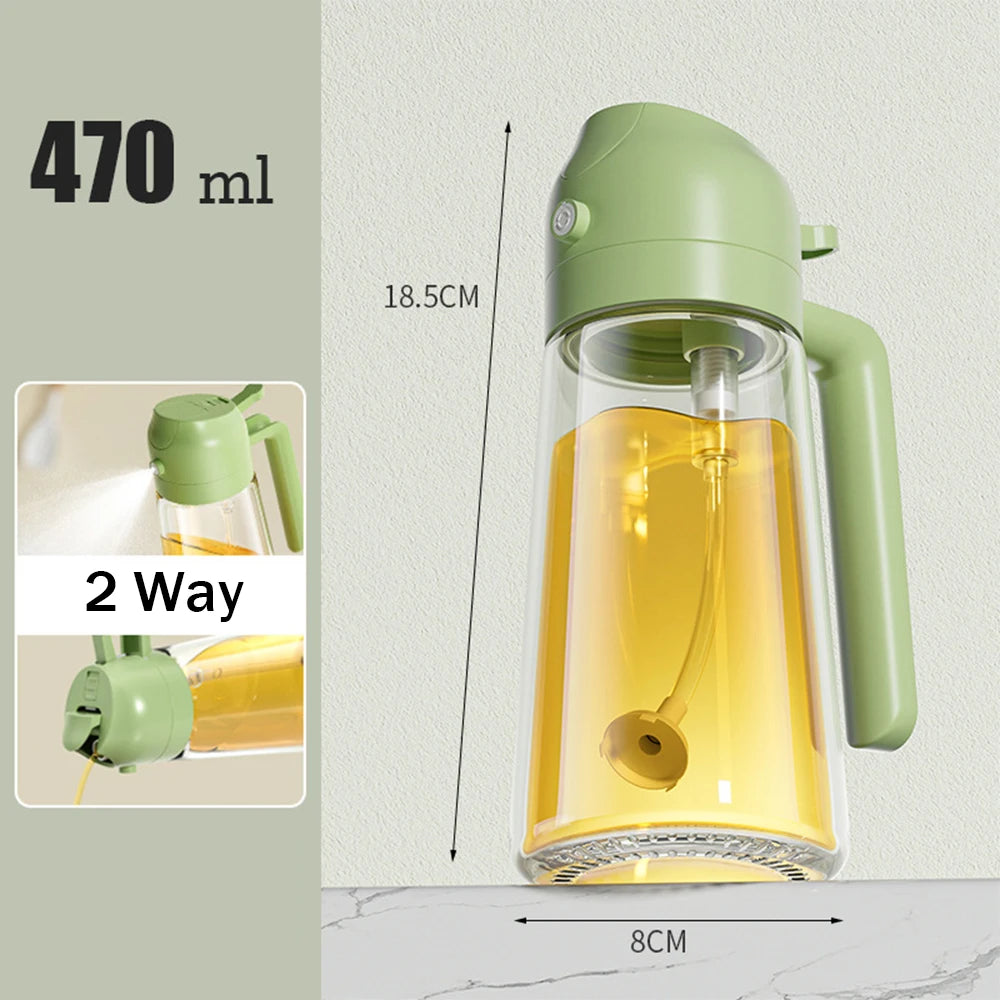 2-in-1 Oil Dispenser | Pour & Spray