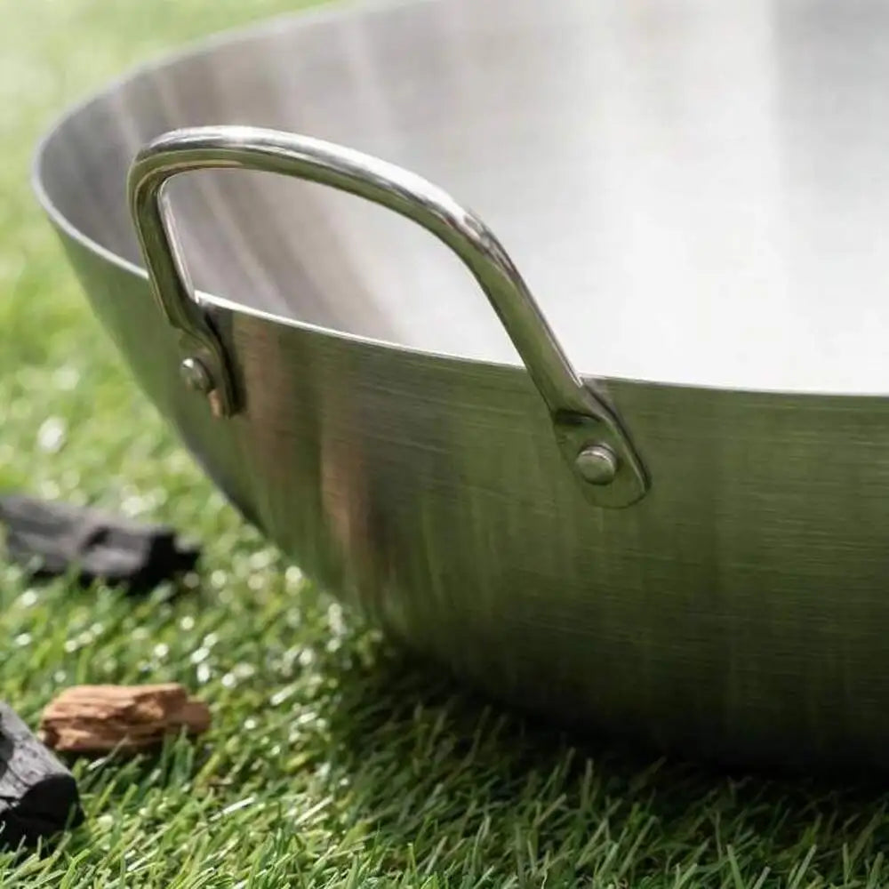 Heavy Duty Stainless Steel Wok